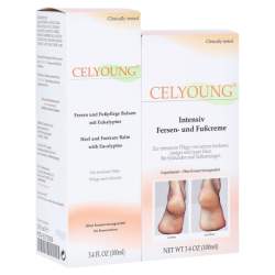 CELYOUNG Intensiv Fersen Fußcr.+Balsam 2x100ml