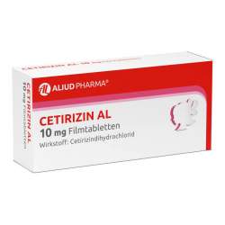 Cetirizin AL 10mg, 20 Filmtbl.