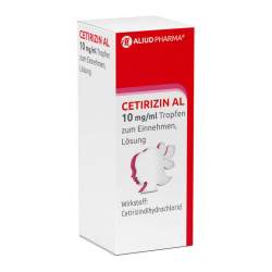 Cetirizin AL 10mg/ml Tropfen z. Einn. 2x10ml
