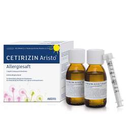 Cetirizin Aristo® Allergiesaft 1 mg/ml Lösung zum Einnehmen 150ml
