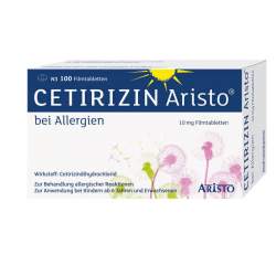 Cetirizin Aristo® b.Allergien 10mg 100 Filmtbl.