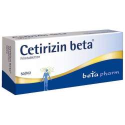 Cetirizin beta® 50 Filmtbl.