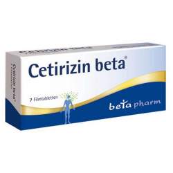 Cetirizin beta® 7 Filmtbl.