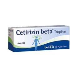 Cetirizin beta® Tropfen 10 mg/ml, 10ml
