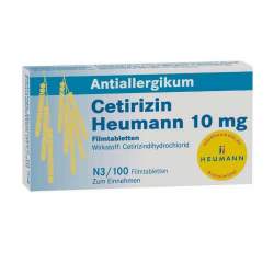 Cetirizin Heumann 10mg 100 Filmtbl.