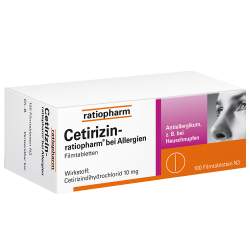 Cetirizin-ratiopharm® b. Allergien 100 Filmtbl.