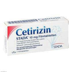 Cetirizin STADA® 10mg 7 Filmtbl.