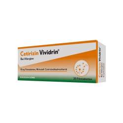 Cetirizin Vividrin 10mg 20 Filmtabletten