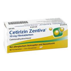 Cetirizin Zentiva 10 mg 50 Filmtbl.
