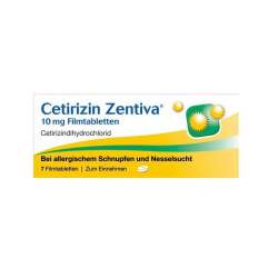 Cetirizin Zentiva 10 mg 7 Filmtbl.