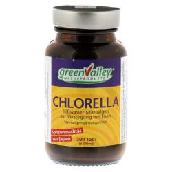 CHLORELLA GREENVALLEY 200 mg Tabletten