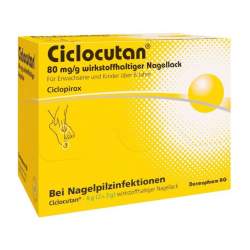 Ciclocutan 80mg/g wirkstoffhalt. Nagellack 6g