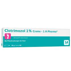 Clotrimazol 1% Creme - 1 A Pharma 50g