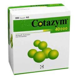 Cotazym® 40.000, 200 Hartkaps., magensaftresist.