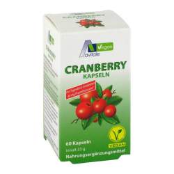 CRANBERRY VEGAN Kapseln 400 mg