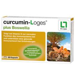 curcumin-Loges® plus Boswellia 60 Kapseln