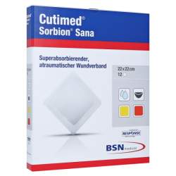 CUTIMED Sorbion SANA Wundauflage 22x22 cm