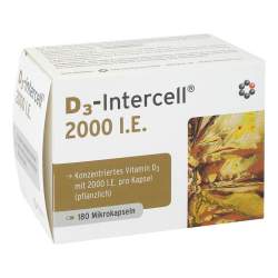 D3-INTERCELL 2.000 I.E. Kapseln