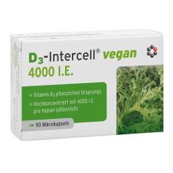 D3-INTERCELL vegan 4.000 I.E. Kapseln