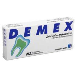 DEMEX® Zahnschmerztabletten 500 mg, 20 Tabletten