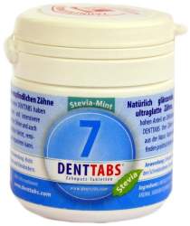 DENTTABS Zahnputztabletten stevia-mint