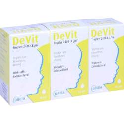 DeVit Tropfen 2400 I.E./ml 3x10ml