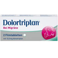 Dolortriptan bei Migräne 2 Filmtbl.