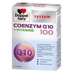 DOPPELHERZ Coenzym Q10 100+Vitamine system Kapseln