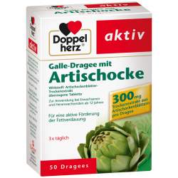 Doppelherz Galle-Dragee mit Artischocke 50 St.