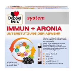 DOPPELHERZ Immun+Aronia system Ampullen