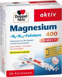 DOPPELHERZ Magnesium+B Vitamine DIRECT Pellets