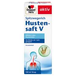 Doppelherz Spitzwegerich Hustensaft V 150 ml