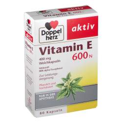 Doppelherz Vitamin E 600 N 80 St.