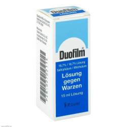 DUOFILM 16,7 % / 15,0 % Lösung 15g