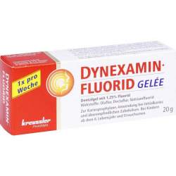 Dynexaminfluorid Gelée Dentalgel mit 1,25 % Fluorid 1 Tube 20 g