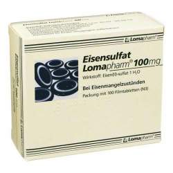 Eisensulfat Lomapharm® 100 mg 100 Filmtbl.