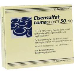 Eisensulfat Lomapharm® 50 mg 100 Filmtbl.