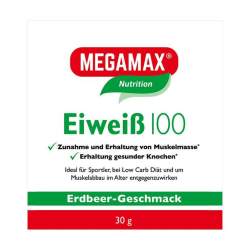 EIWEISS 100 Erdbeer Megamax Pulver