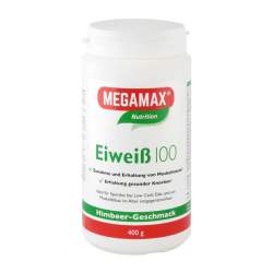 EIWEISS 100 Himbeer Quark Megamax Pulver