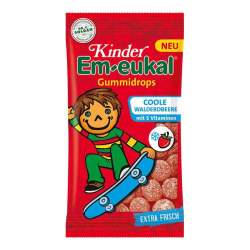 EM EUKAL Kinder Gummidrops coole Walderdbeere zh.