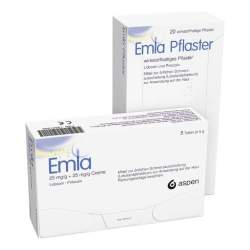 EMLA® 25 mg/g + 25 mg/g 5x 5g Creme 12 Tegaderm™