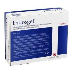 Endosgel® 10x 11 ml steriles Gleitgel in Einmalspr.