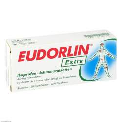 EUDORLIN® Extra Ibuprofen-Schmerztabletten, 400 mg 20 Filmtabletten