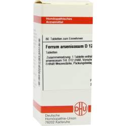 Ferrum arsenicosum D12 DHU 80 Tbl.