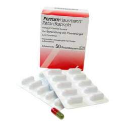 Ferrum Hausmann®, 100 mg Eisen 50 Hartkaps., retardiert
