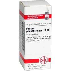 Ferrum phosphoricum C10 DHU 10g Glob.