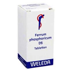 Ferrum phosphoricum D6 Weleda 80 Tbl.