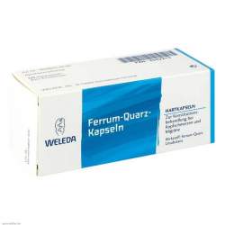 Ferrum-Quarz Weleda 50 Hartkaps.