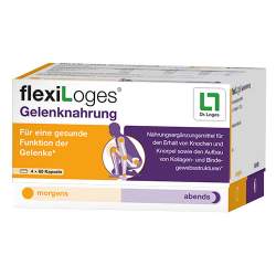 flexiLoges® Gelenknahrung 240 Kapseln = 120 Kaps. Morgen + 120 Kaps. Abend