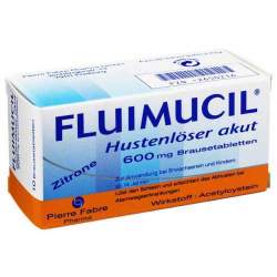 Fluimucil Hustenlöser akut 600mg Brausetabletten 10 Brausetbl.